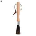 thumbnail image 2 of Yirtree 1pcs Long Handle Effective Coffee Machine Brush Wood Practical Dense Bristle Cleaning Brush for Coffee Shop, 2 of 8