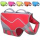 thumbnail image 1 of Chaleco salvavidas para perros VIVAGLORY, estilo deportivo, neopreno, rojo, tamaño grande, 1 of 6
