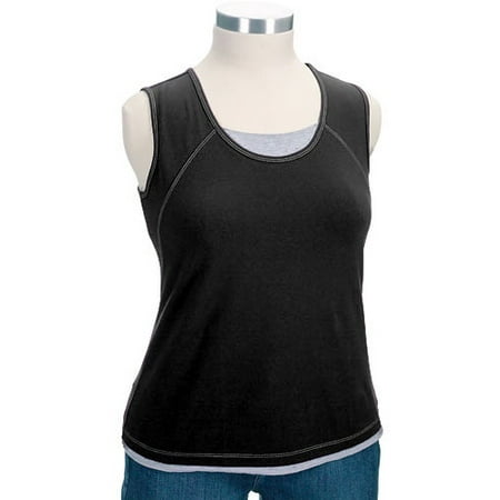 Women's Plus Layered-Look Tank