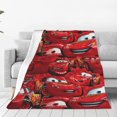 thumbnail image 1 of Manta de viaje de felpa suave de Lightning Mcqueen para dormitorio, sala de estar, sofá, oficina, regalo para todas las estaciones para mujeres, hombres, niñas y niños, 1 of 7