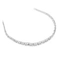 thumbnail image 1 of Tiara de novia de cristal Macarena Plata C Plateado A, 1 of 8
