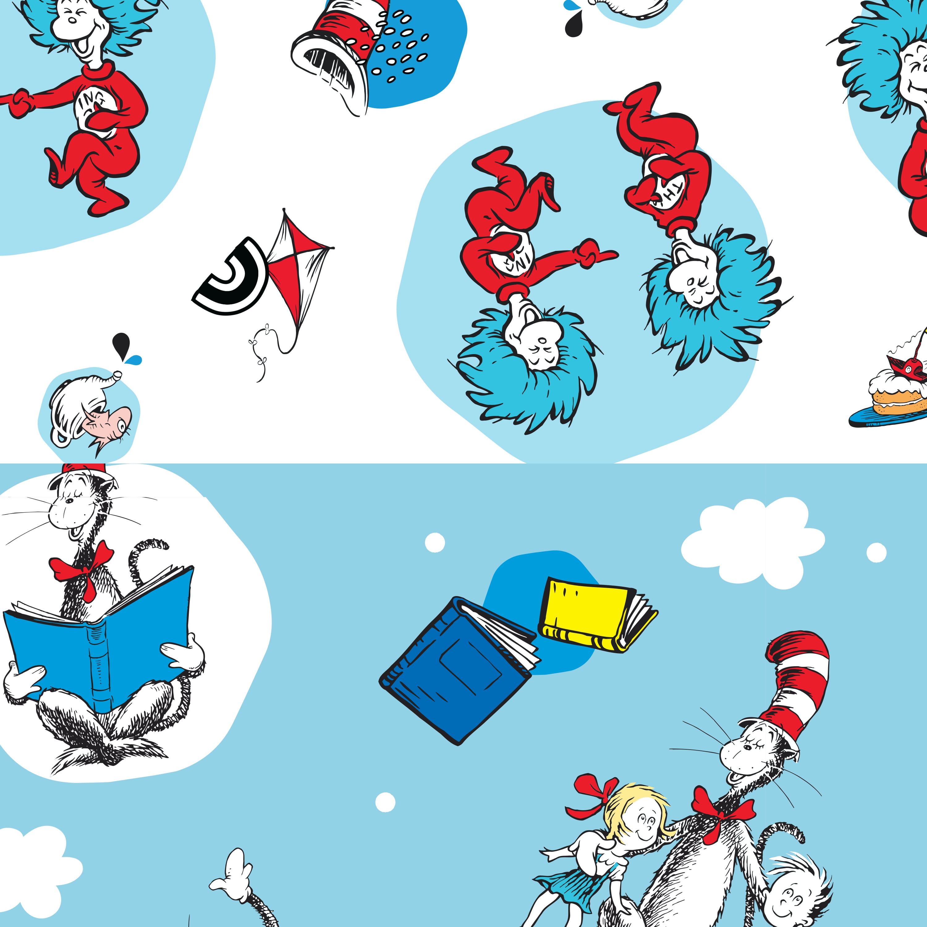 Hello Bello x Dr. Seuss Cat in the Hat Baby Diapers I Size 6 (42 Count)