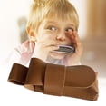thumbnail image 3 of Estuche de armónica de cuero sintético, portátil, ideal como regalo de Navidad o cumpleaños para adultos, estudiantes, principiantes y niños., 3 of 11