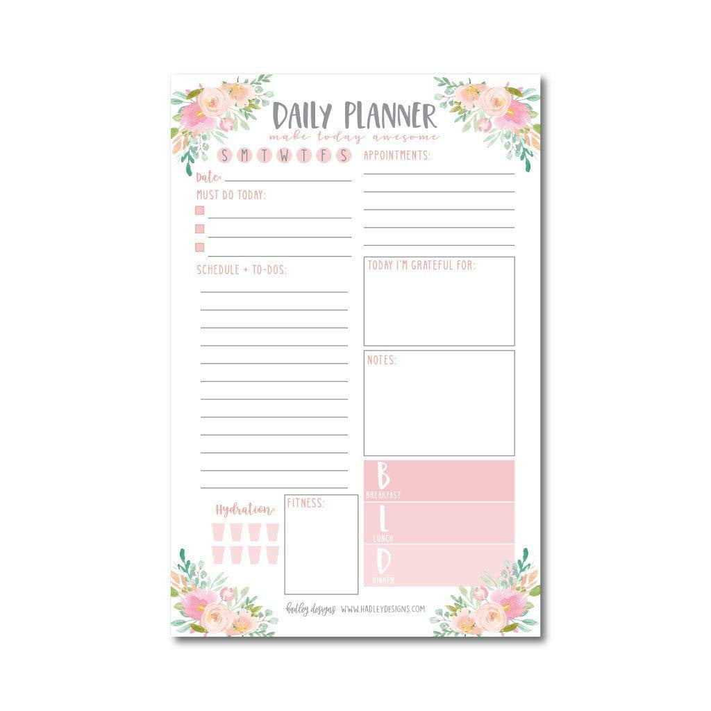 Pink Marble Personal Planner + Accessories - Kawaii Pen Shop