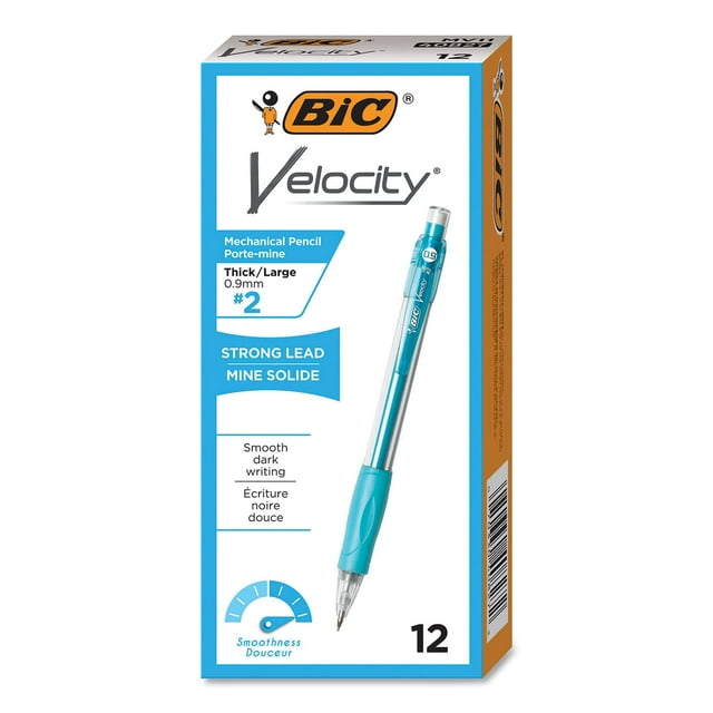 Lápiz mecánico BIC Velocity Original .9mm Turquesa
