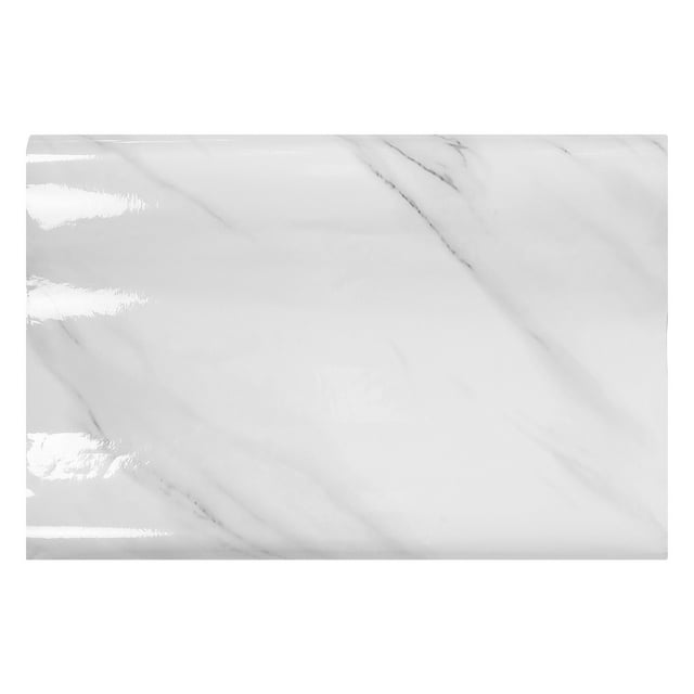 Adhesivos de pared para cocina: Papel pintado impermeable para armarios - Adhesivo autoadhesivo de lámina a prueba de aceite con diseño de mármol