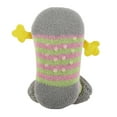 thumbnail image 3 of Stephan Baby Rattle Socks, Pink Monsters, Fits 3-12 Months, 3 of 5