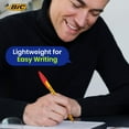 thumbnail image 6 of BIC Cristal Fine Point Ballpoint Pens Assorted Colours Quick Dry 0.8mm Tip Pen (Pack of 27), 6 of 6