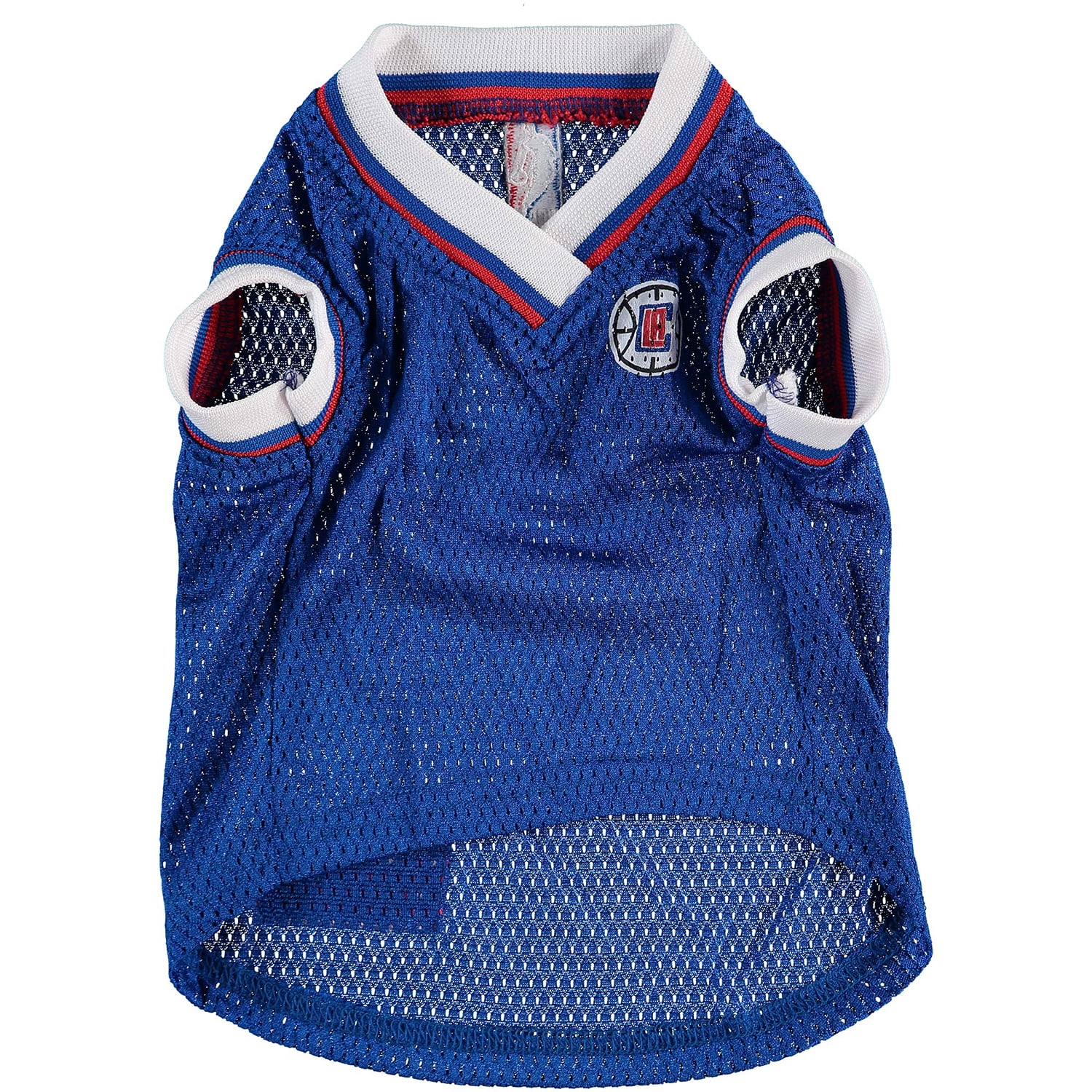 Pets First NBA LA Clippers Mesh Basketball Jersey for DOGS & CATS - Licensed, Comfy Mesh, 21 Basketball Teams / 5 sizes