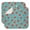 Pioneer Flower Floral, variant on Pioneer Flower Floral Print Pattern Kitchen Dish Drying Mat 1 Pack, Ultra Absorbent Microfiber Drainer Mat, 16"x18"