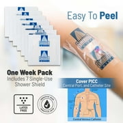 Shower Shield – PICC Line & Catheter Cover – 10x12 inch – Waterproof Bandage Protector