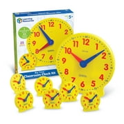 Learning Resources Classroom Clock Kit Preschool Must Have, Teaching Time Activity