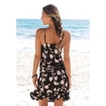thumbnail image 3 of LASCANA Women's Spaghetti Strap Print Dress Strap, 3 of 5