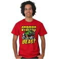thumbnail image 4 of Cool Street Beast Cartoon Racecar Men's Graphic T Shirt Tees Brisco Brands M, 4 of 6
