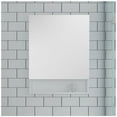 thumbnail image 3 of Fresca Stella 24" Wood Bathroom Medicine Cabinet with Bottom Shelf in Royal Blue, 3 of 7
