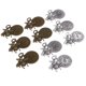 thumbnail image 3 of 10 piezas de aleación , colr, colgante, , conectores, reloj granajes con abalorios de abejas, colres hechos DIY, colgante Gloria Reloj de engranaje Abejas encantos, 3 of 8
