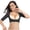 Black #1, variant on Women's Shapewear Tops Post Slimmer Compression Sleeve for Arm Shaper Corrector Tank Top