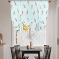 thumbnail image 3 of Summer Swimmers Balloon Curtains for Bedroom/Front Door/Bathroom, Cartoon Swimming Girls Boys Sports Tie Up Curtains 63 Inch Length Light Filtering Kitchen Curtains Shades for Windows 46"x63", 3 of 8