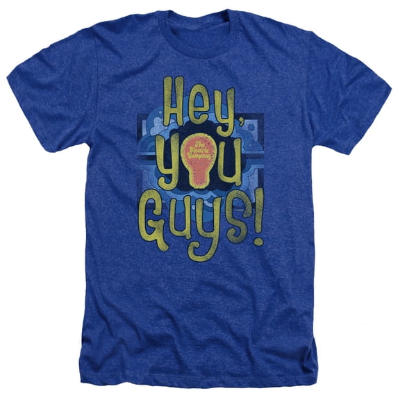 Electric Company - Hey You Guys - Heather Short Sleeve Shirt - Medium