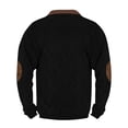 thumbnail image 4 of Blusas y camisas de manga larga con cuello redondo Sudadera con capucha de cuello redondo para hombre Jersey estampado Blusa de poliéster de manga larga para hombre, 4 of 4