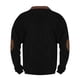 thumbnail image 4 of Blusas y camisas de manga larga con cuello redondo Sudadera con capucha de cuello redondo para hombre Jersey estampado Blusa de poliéster de manga larga para hombre, 4 of 4