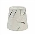thumbnail image 3 of Aspen Creative 32720-2 Small Hardback Empire Shape Chandelier Set (2 Pack), Transitional Design in Off White, 4" Bottom Width (3" x 4" x 4") Clip ON LAMP Shade, 3 of 4