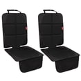 thumbnail image 1 of MORROLS Protector de asiento de coche, paquete de 2 protectores de asiento de coche con acolchado más grueso para bebés/mascotas para asiento de coche infantil, bolsillos de malla, impermeable, tamaño, 1 of 8