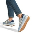 thumbnail image 5 of LUCKY STEP Stylish Retro Platform Sneakers Casual Walking Running Shoes,Blue/Grey,Womens, 5 of 6