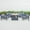 Blue, variant on LeisureMod Chelsea 7-Piece Patio Conversation Set Outdoor Sectional Sofa Set Black Aluminum With Fire Pit Table & Cushions in Blue