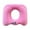 pink, variant on TOOYFUL Seat Cushion,Car Seats Cushion,Non s Cushion for Desk Chair,Portable Donut Pillow,Coccyx Cushion for Back,Wheelchairs pink