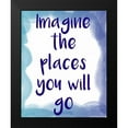 thumbnail image 2 of Allen, Kimberly 12x14 Black Modern Framed Museum Art Print Titled - Dream Big 3, 2 of 5