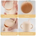 thumbnail image 4 of Vaso de Silicona para Bebés Catii 180 ml con Sorbete a Prueba de Fugas para 6+ Meses, 4 of 7
