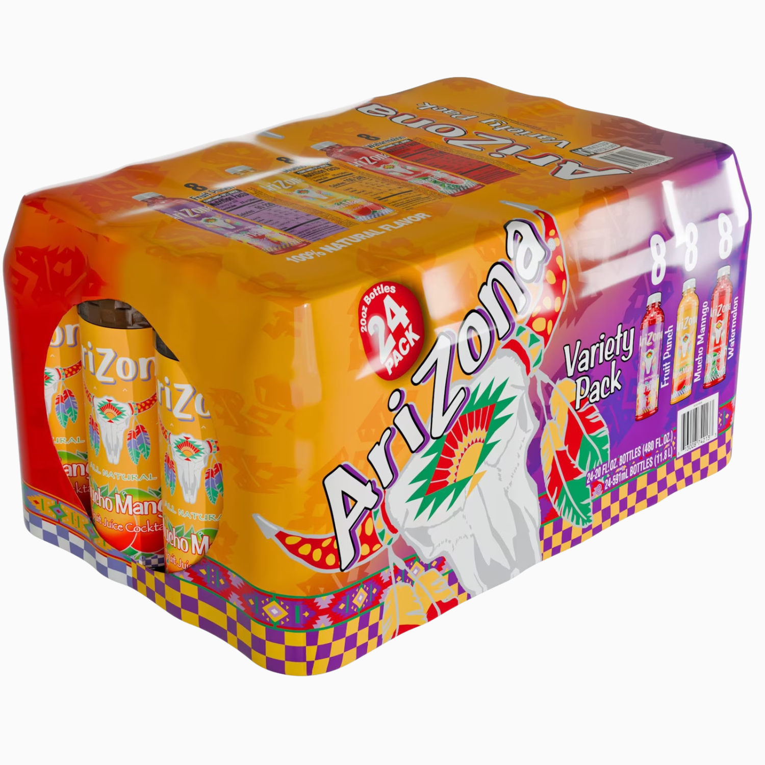 AriZona Extra Sweet Tropsicle Juice Cocktail - 24 Pack (22 fl oz