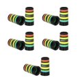 thumbnail image 1 of HLONK Colorful Striped Golfing Iron Ferrules Fit 0.35Inch 0.37Inch Iron Shafts, 1 of 21