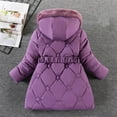 thumbnail image 4 of Winter Coats for Girls Girls Puffer Coat with Pocket Zip up Winter Hoodies Coat Warm and Windproof Outerwear Coats for Kids 5-6 Years, 4 of 4