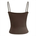 thumbnail image 4 of Kureaily Women's Basic Tank Top Adjustable Straps Sleeveless Camisole Shirts, 4 of 5