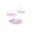 Hot Pink, variant on 3 Tier Serving Stand for Cupcakes and Fruit Weighted Dessert Tower for Wedding Tea Party and Holiday Gathering Living Room Food Display Tray