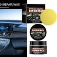 thumbnail image 2 of JZROCKER Car Dashboard Restorer 100g/3.53oz Scratch Repair Car Interior Scratch Remover with Sponge Polishing, 2 of 7