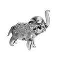 thumbnail image 5 of YWMJZEU Elephant Figurine Housewarming Gifts Minimalist Collectible Animal Sculpture for gray, 5 of 9
