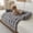DrakGray, variant on JoyPetto Plush Pet Couch Bed with Neck Bolster, Sofa Protector Cushion for Dogs & Cats, 29.5 x 29.5 in,Brown