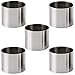 thumbnail image 3 of Goeielewe 5Pcs Round Cake Rings Mold, 2-Inch Mini Cake & Pastry Ring, Stainless Steel Mousse Dessert Rings Set Cake Cookie Biscuit Cutter Muffin Baking Molds, 3 of 4