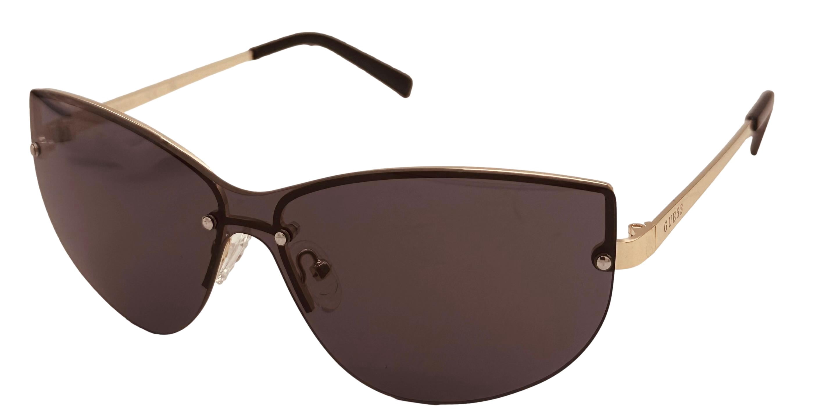 GUESS GU00159 32B Gold Shiny Pale Gold With Adjustable Nose Pads With Guess Case Guess Sunglass Women main image 2