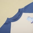 thumbnail image 5 of WUANDIXFA Pajamas Sets Toddler Boys Snug Fit Pjs Kids Long Sleeve Graphic Top Pants Breathable Sleepwear Baby Girl Christmas Pajamas,Blue,6-12 Months, 5 of 6