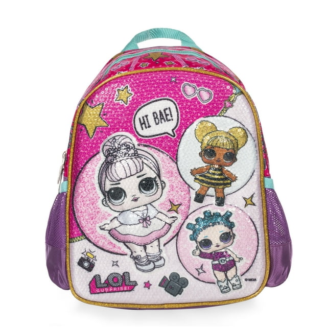 Mini Mochila ATMPACKS Lol Surpise Bae 6232 Color Rosa morado