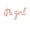 Rose Gold, variant on Air-Filled Lowercase Letter 'it's a girl' Backdrop Balloon Banner