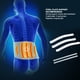 thumbnail image 4 of Soporte Lumbar, Cinturón De Soporte Lumbar Multifunción, Cuidado Práctico Y Duradero Para La Actividad Muscular De La Cintura Hombre Mujer Apoyar La Columna Lumbar Reducir La ANGGREK XH53453, 4 of 8