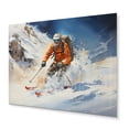 thumbnail image 2 of Designart "Adventurous Whistler, Canada IV" Sports Metal Wall Art, 2 of 5