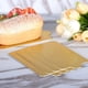 thumbnail image 3 of 100 platos para tartas, plato de cartón rectangular dorado para tarta de mousse, bandeja de exhibición para postres y magdalenas, para cumpleaños de bodas ER, 3 of 4