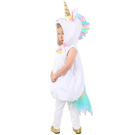 Halloween Girl's Pastel Unicorn Toddler Costume