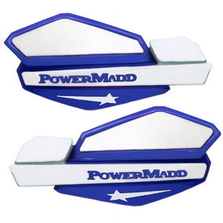 Powermadd 34221 Star Series Handguard Blue/White